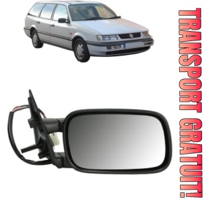 Oglinda Dreapta Volkswagen PASSAT B3/B4 (315, 3A5) din 1989 - 1996, Auto, Reglaj electric, Completa
