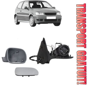 Oglinda Dreapta Volkswagen POLO (6N2) din 1999 - 2001, Auto, Reglaj electric, Completa