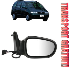 Oglinda Dreapta Volkswagen SHARAN Box Body/MPV (7M_) din 1996 - 2010, Auto, Reglaj electric, Completa