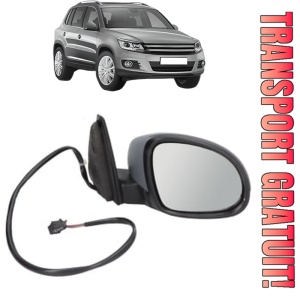 Oglinda Dreapta Volkswagen TIGUAN (5N_) din 2007 - 2018, Auto, Reglaj electric, Completa