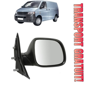 Oglinda Dreapta Volkswagen TRANSPORTER T5 Van (7HA, 7HH, 7EA, 7EH) din 2003 - 2015, Auto, Reglaj manual, Completa