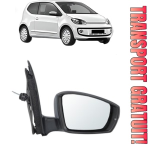 Oglinda Dreapta Volkswagen UP! (121, 122, BL1, BL2, BL3, 123) din 2011 - 2023, Auto, Reglaj mecanic, Completa