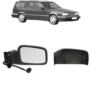 Oglinda Dreapta VOLVO 850 Estate (855) din 1992 - 1997, Auto, Reglaj electric, Completa - Img 2