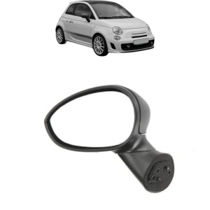 Oglinda Stanga ABARTH 500C / 595C / 695C din 2008 - 2016, Auto, Reglaj manual, Completa - Img 2