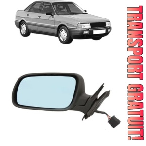 Oglinda Stanga AUDI 80 B3 Saloon (893, 894, 8A2) din 1986 - 1991, Auto, Reglaj electric, Completa