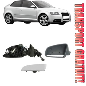 Oglinda Stanga AUDI A3 (8P1) din 2003 - 2012, Auto, Reglaj electric, Completa