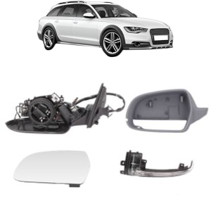 Oglinda Stanga AUDI A4 Allroad B8 (8KH) din 2009 - 2016, Auto, Reglaj electric, Completa - Img 2