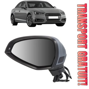 Oglinda Stanga AUDI A4 B9 (8W2, 8WC) din 2015 - 2019, Auto, Reglaj electric, Completa
