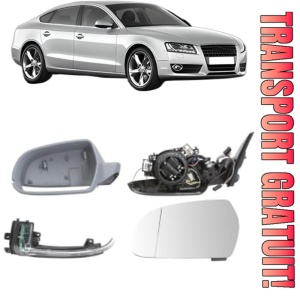 Oglinda Stanga AUDI A5 Sportback (8TA) din 2009 - 2017, Auto, Reglaj electric, Completa