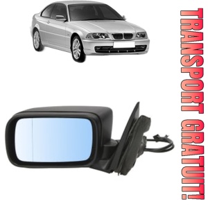 Oglinda Stanga BMW Seria 3 (E46) din 1997 - 2005, Auto, Reglaj electric, Completa