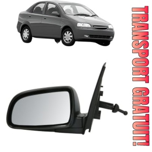 Oglinda Stanga CHEVROLET AVEO / KALOS Saloon (T200) din 2003 - 2008, Auto, Reglaj mecanic, Completa