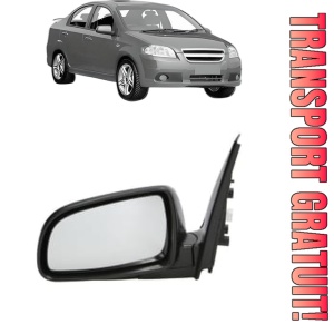 Oglinda Stanga CHEVROLET AVEO / KALOS Saloon (T250, T255) din 2005 - 2013, Auto, Reglaj electric, Completa