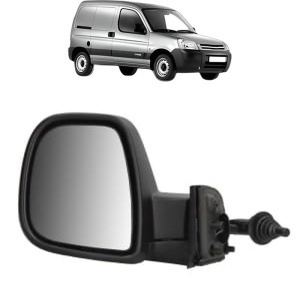 Oglinda Stanga CITROEN BERLINGO / BERLINGO FIRST Box Body/MPV (M_) din 1996 - 2011, Auto, Reglaj mecanic, Completa - Img 2