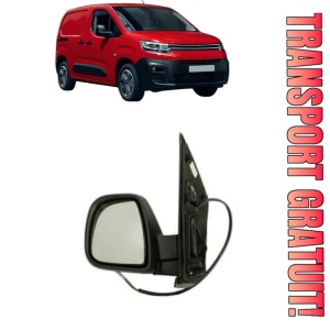 Oglinda Stanga CITROEN BERLINGO Box Body/MPV (K9) din 2018 - 2023, Auto, Reglaj electric, Completa