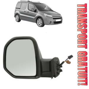 Oglinda Stanga CITROEN BERLINGO MULTISPACE (B9) din 2008 - 2021, Auto, Reglaj electric, Completa