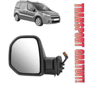 Oglinda Stanga CITROEN BERLINGO MULTISPACE (B9) din 2008 - 2021, Auto, Reglaj electric, Completa