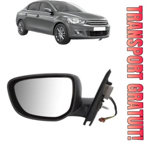 Oglinda Stanga CITROEN C-ELYSEE (DD_) din 2012 - 2018, Auto, Reglaj electric, Completa