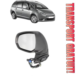 Oglinda Stanga CITROEN C4 GRAND PICASSO I (UA_) din 2006 - 2013, Auto, Reglaj electric, Completa