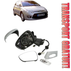 Oglinda Stanga CITROEN C4 II (NC_) din 2009 - 2018, Auto, Reglaj electric, Completa