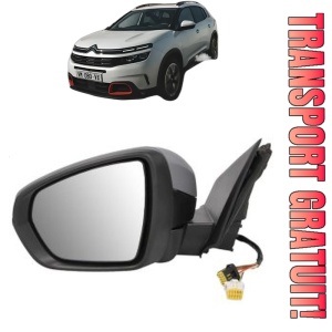 Oglinda Stanga CITROEN C5 AIRCROSS (AC_, AJ_, AR_, A4_) din 2018 - 2023, Auto, Reglaj electric, Completa