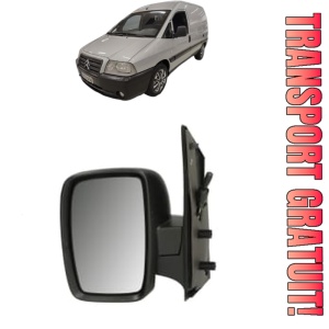 Oglinda Stanga CITROEN JUMPY II Platform/Chassis din 2006 - 2016, Auto, Reglaj mecanic, Completa