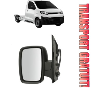 Oglinda Stanga CITROEN JUMPY III Platform/Chassis (V_) din 2016 - 2025, Auto, Reglaj electric, Completa