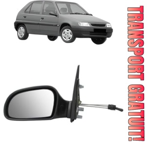 Oglinda Stanga CITROEN SAXO (S0, S1) din 1996 - 2004, Auto, Reglaj mecanic, Completa