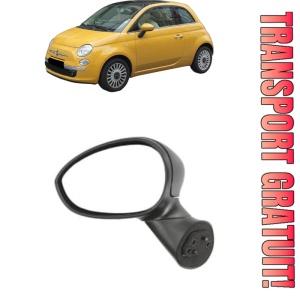 Oglinda Stanga FIAT 500 C (312_) din 2009 - 2020, Auto, Reglaj manual, Completa