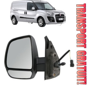 Oglinda Stanga FIAT DOBLO Bus (263_) din 2010 - 2023, Auto, Reglaj manual, Completa