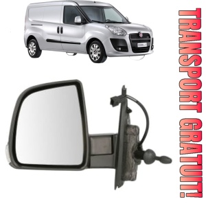 Oglinda Stanga FIAT DOBLO Bus (263_) din 2010 - 2023, Auto, Reglaj mecanic, Completa