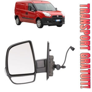 Oglinda Stanga FIAT DOBLO Cargo (263_) din 2010 - 2023, Auto, Reglaj mecanic, Completa