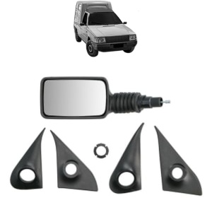 Oglinda Stanga FIAT FIORINO MPV (147_) din 1982 - 1988, Auto, Reglaj mecanic, Completa - Img 2