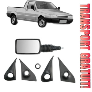 Oglinda Stanga FIAT FIORINO Pick up (146_) din 1988 - 2001, Auto, Reglaj mecanic, Completa