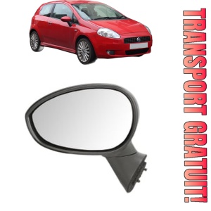 Oglinda Stanga FIAT GRANDE PUNTO (199_) din 2005 - 2015, Auto, Reglaj electric, Completa
