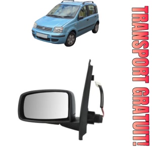 Oglinda Stanga FIAT PANDA Hatchback Van (169_) din 2004 - 2011, Auto, Reglaj electric, Completa