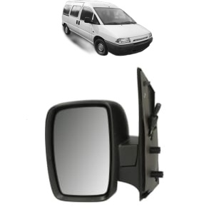 Oglinda Stanga FIAT SCUDO Bus (220_) din 1996 - 2006, Auto, Reglaj mecanic, Completa - Img 2
