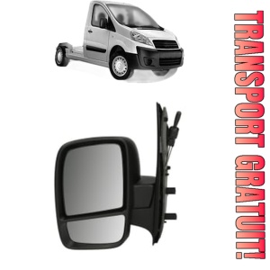 Oglinda Stanga FIAT SCUDO Platform/Chassis (270_, 272_) din 2007 - 2016, Auto, Reglaj manual, Completa