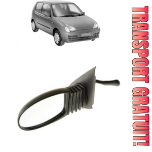 Oglinda Stanga FIAT SEICENTO / 600 (187_) din 1997 - 2010, Auto, Reglaj mecanic, Completa
