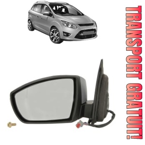 Oglinda Stanga FORD C-MAX II (DXA/CB7, DXA/CEU) din 2010 - 2019, Auto, Reglaj electric, Completa
