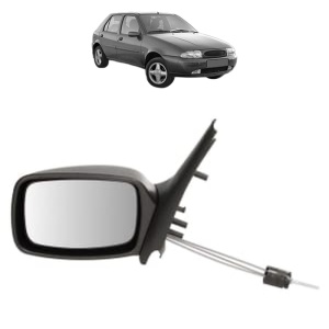 Oglinda Stanga FORD FIESTA Box Body/MPV (J5_, J3_) din 1996 - 2003, Auto, Reglaj mecanic, Completa - Img 2