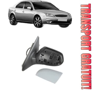 Oglinda Stanga FORD MONDEO III Saloon (B4Y) din 2000 - 2007, Auto, Reglaj electric, Completa