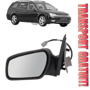 Oglinda Stanga FORD MONDEO III Turnier (BWY) din 2000 - 2007, Auto, Reglaj electric, Completa