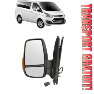 Oglinda Stanga FORD TRANSIT CUSTOM V362 Bus (F3) din 2012 - 2023, Auto, Reglaj manual, Completa