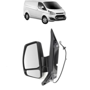 Oglinda Stanga FORD TRANSIT CUSTOM V362 Van (FY, FZ) din 2012 - 2023, Auto, Reglaj manual, Completa - Img 2