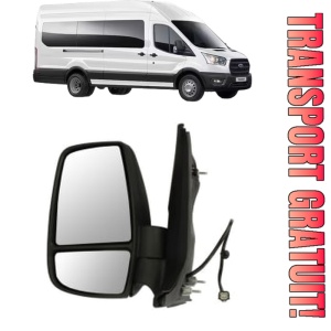 Oglinda Stanga FORD TRANSIT V363 Bus (FAD, FBD) din 2013 - 2024, Auto, Reglaj electric, Completa