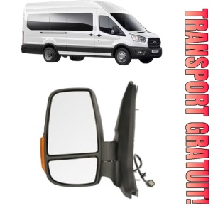 Oglinda Stanga FORD TRANSIT V363 Bus (FAD, FBD) din 2013 - 2024, Auto, Reglaj electric, Completa