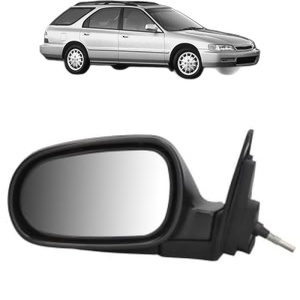 Oglinda Stanga HONDA ACCORD IV Aerodeck (CB) din 1991 - 1993, Auto, Reglaj mecanic, Completa - Img 2