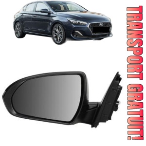 Oglinda Stanga HYUNDAI i30 FASTBACK (PDE, PDEN) din 2017, Auto, Reglaj electric, Completa