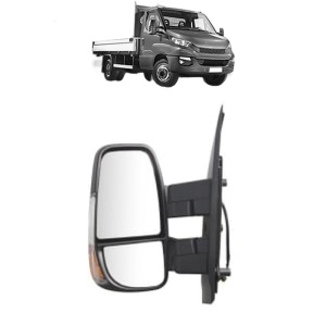 Oglinda Stanga IVECO DAILY VI Platform/Chassis din 2014 - 2022, Auto, Reglaj manual, Completa - Img 2