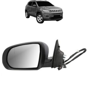 Oglinda Stanga JEEP COMPASS (MP, M6, MV, M7) din 2016 - 2022, Auto, Reglaj electric, Completa - Img 2